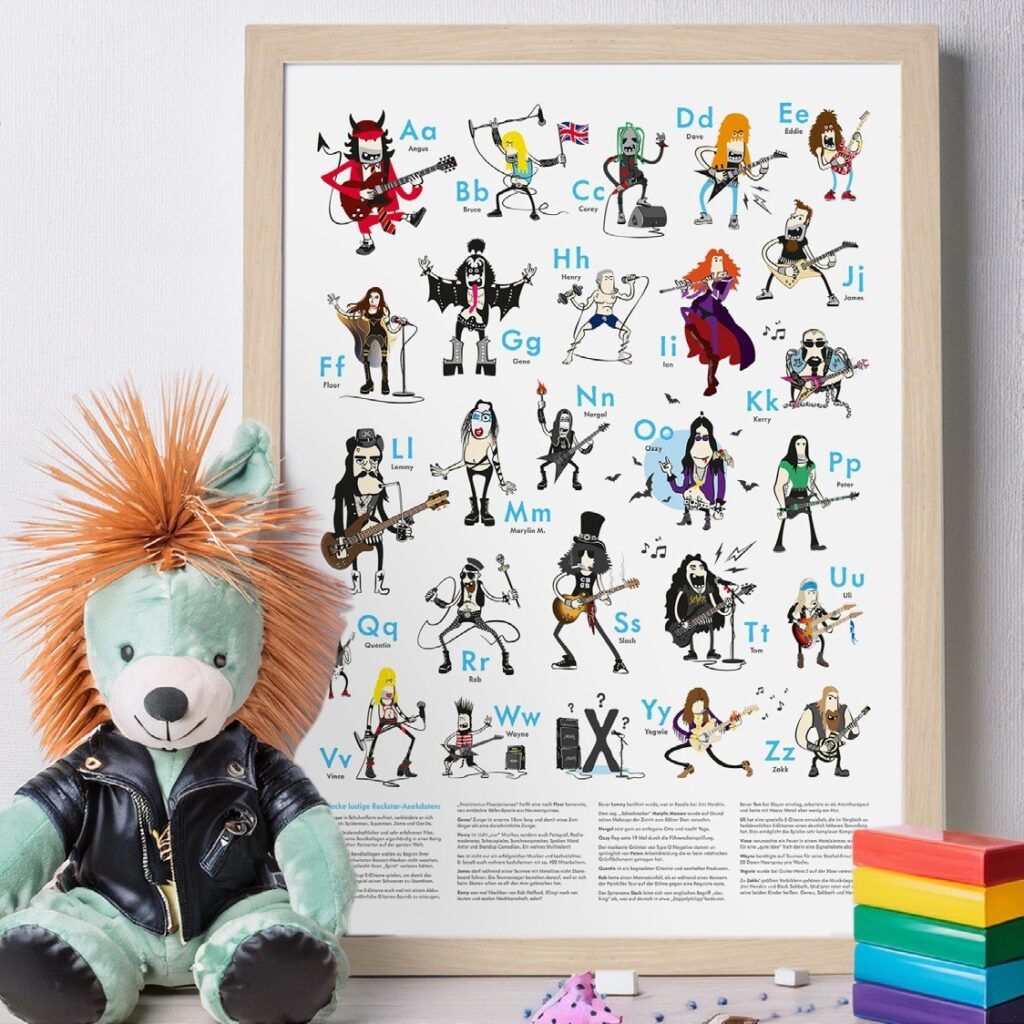 Väter, Vinyl, Visionen - Little Big Rocker macht das Kinderzimmer lauter 9 little big rocker poster