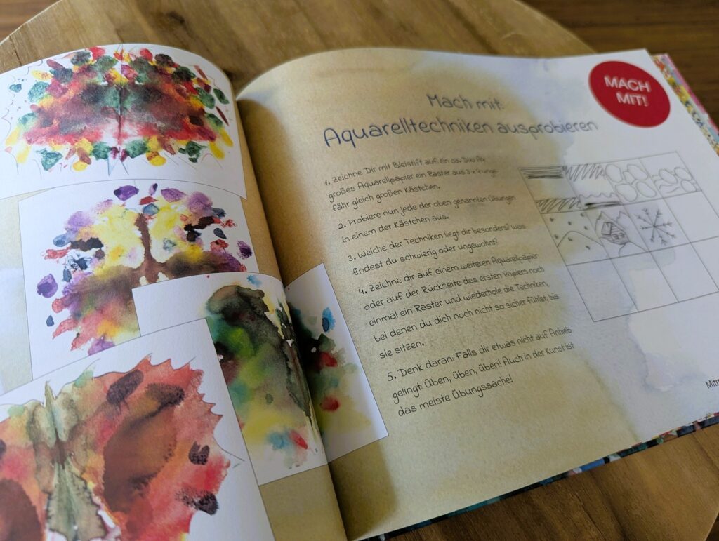 In Malva und das verborgene Atelier lernen Kinder viel über Farben und Malerei