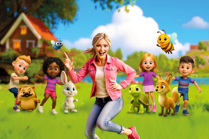 Wenn Papa heimlich mitsingt: Helene Fischer mit ihrem zweiten Kinderalbum 6 Helene Fischer ist in ihren Kinderlieder-Videos als Avatar zu sehen