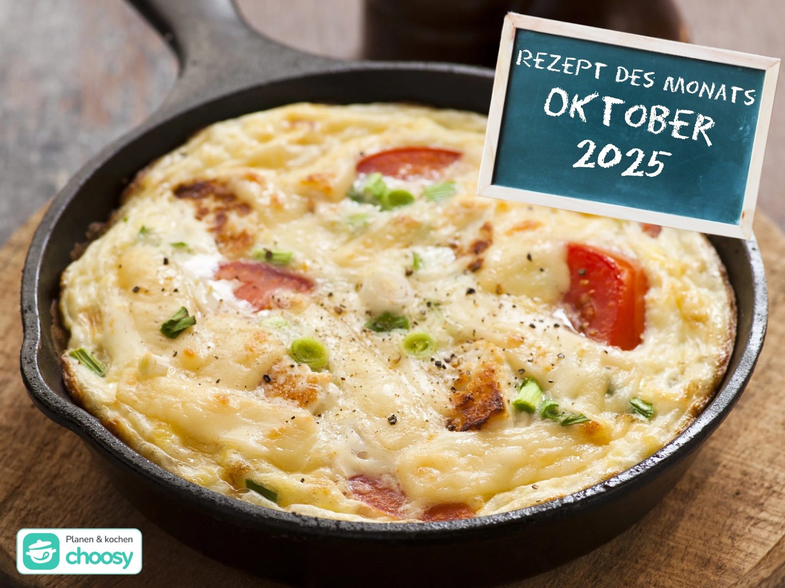 Rezept des Monats 10.2025: Kartoffel-Omelette mit Käse 4 rezept des monats 10.2025