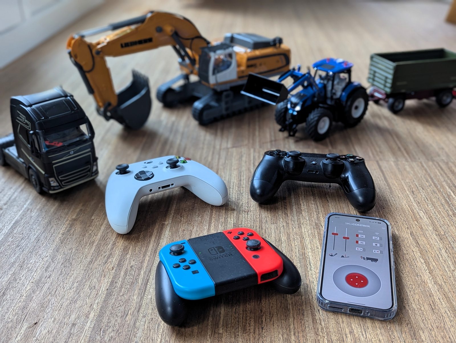 Level Up im Kinderzimmer - SIKU-Modelle jetzt mit Gaming-Controller steuern 4 siku control game controller