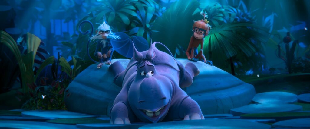 Ab ins Kino! Familienfilm „Jazzy – Chaos im Regenwald" startet am 16. April 7 Szene aus dem Kinofilm Jazzy – Chaos im Regenwald