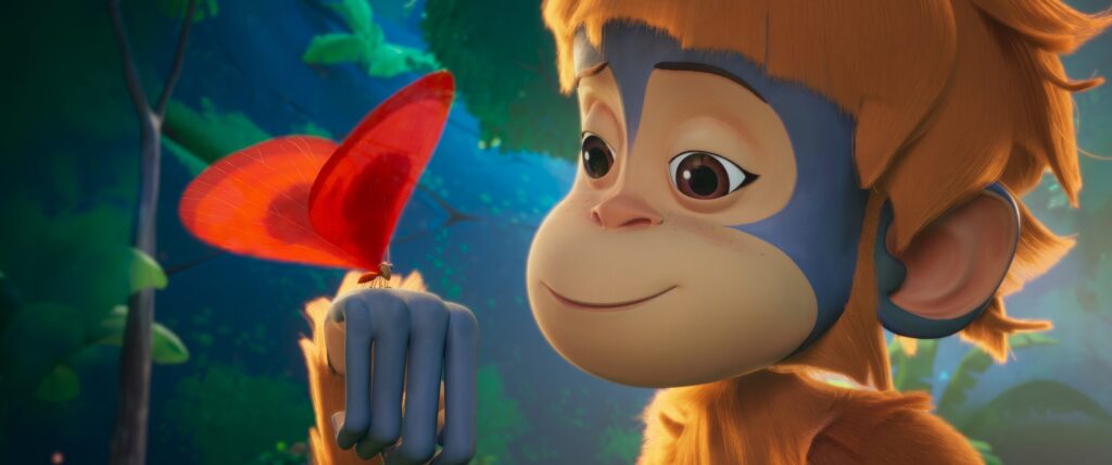 Ab ins Kino! Familienfilm „Jazzy – Chaos im Regenwald" startet am 16. April 9 Jazzy Haltung JAZZY CIR c caminofilm 44