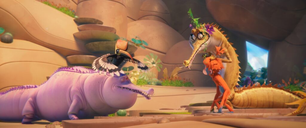 Ab ins Kino! Familienfilm „Jazzy – Chaos im Regenwald" startet am 16. April 10 Smiley GurdJazzy JAZZY CIR c caminofilm 75