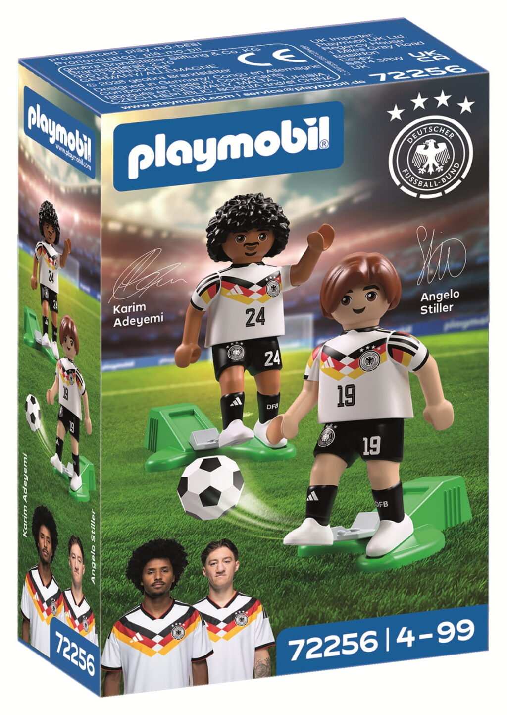 72256 DFB Spielset Adeyemi und Stille Box links 1