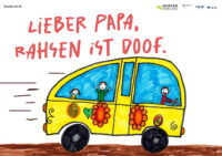 Kinderzeichnung Geschwindigkeit 1
