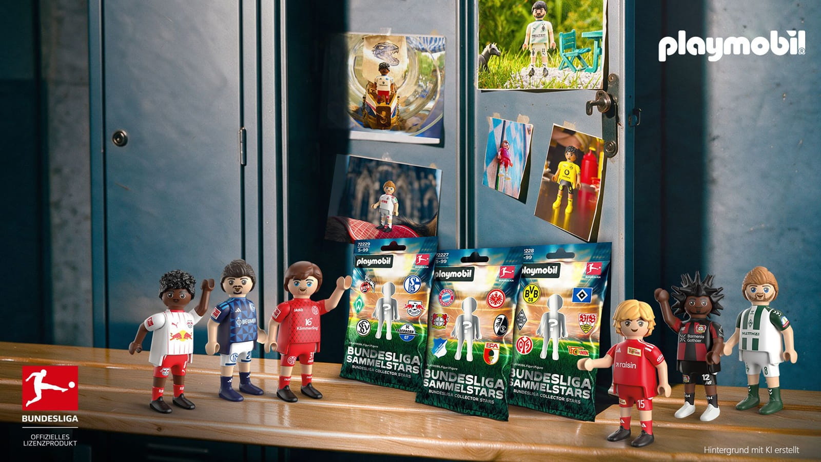 Sammelfieber mit Tücken - Playmobil startet Blind-Packs aller 18 Bundesliga-Clubs 4 PMxBundesliga KV Launch PR LOGOS PR 1