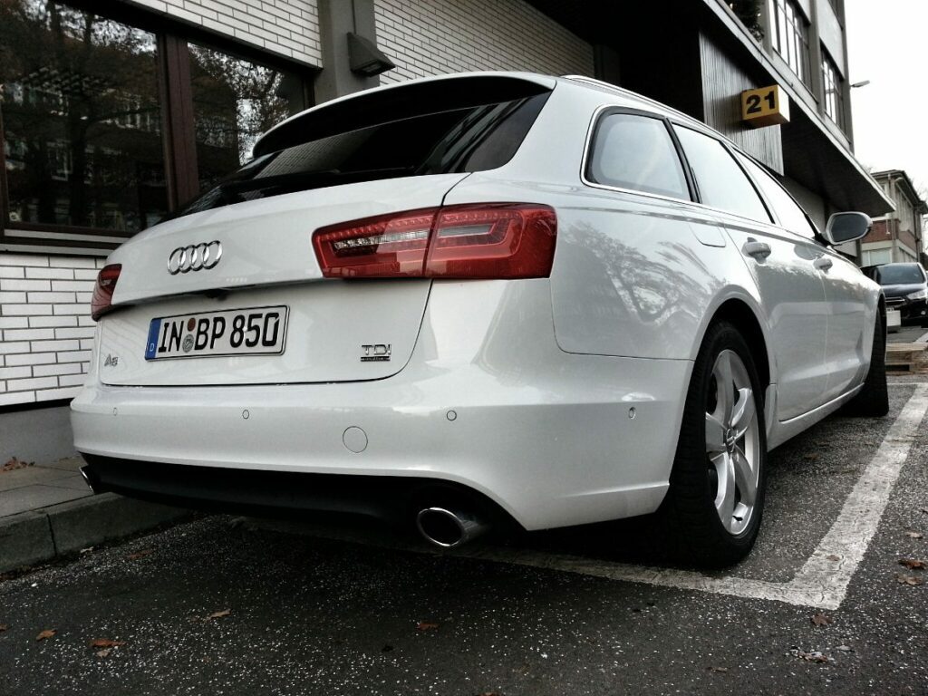 Audi A6 Avant 3.0 TDI quattro (2013) im Familiencheck 2 Audi A6 Avant 3.0 TDI quattro (2013) Heck