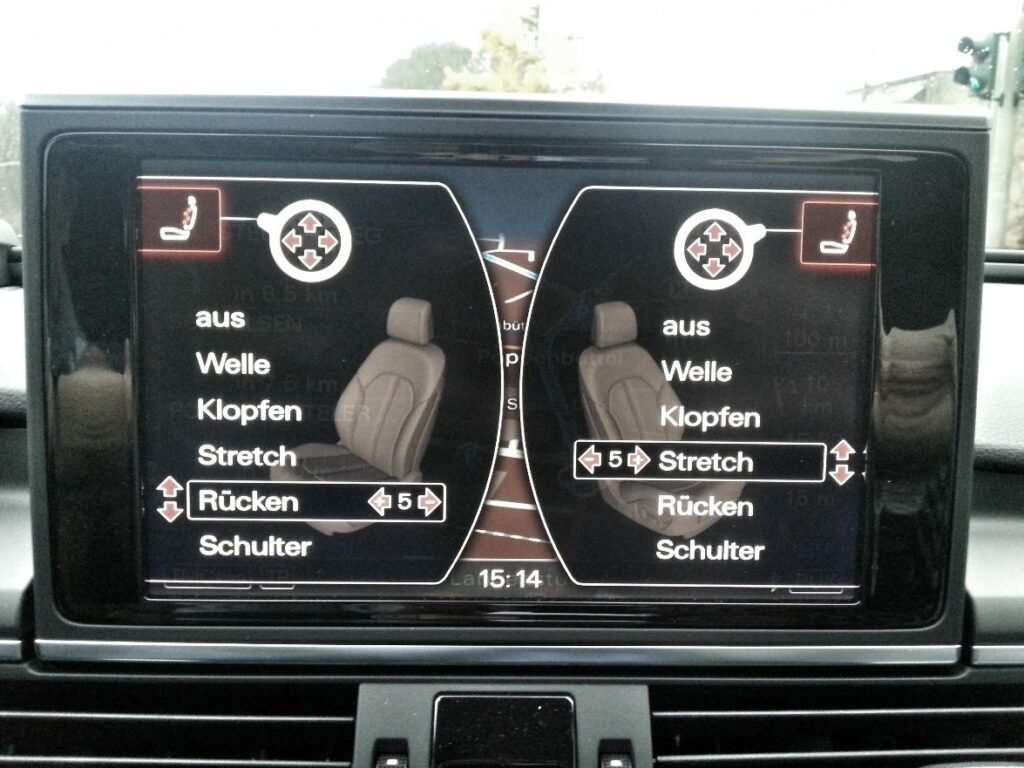Audi A6 Avant 3.0 TDI quattro (2013) im Familiencheck 8 Audi A6 Avant 3.0 TDI quattro (2013) Massagesitze
