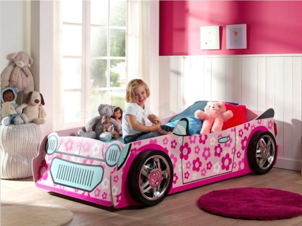 Rennbolide als Kinderbett - Schneller schläft keiner 7 Autobett Mini Girl