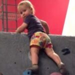 Baby climbing indoors YouTube e1677077803459