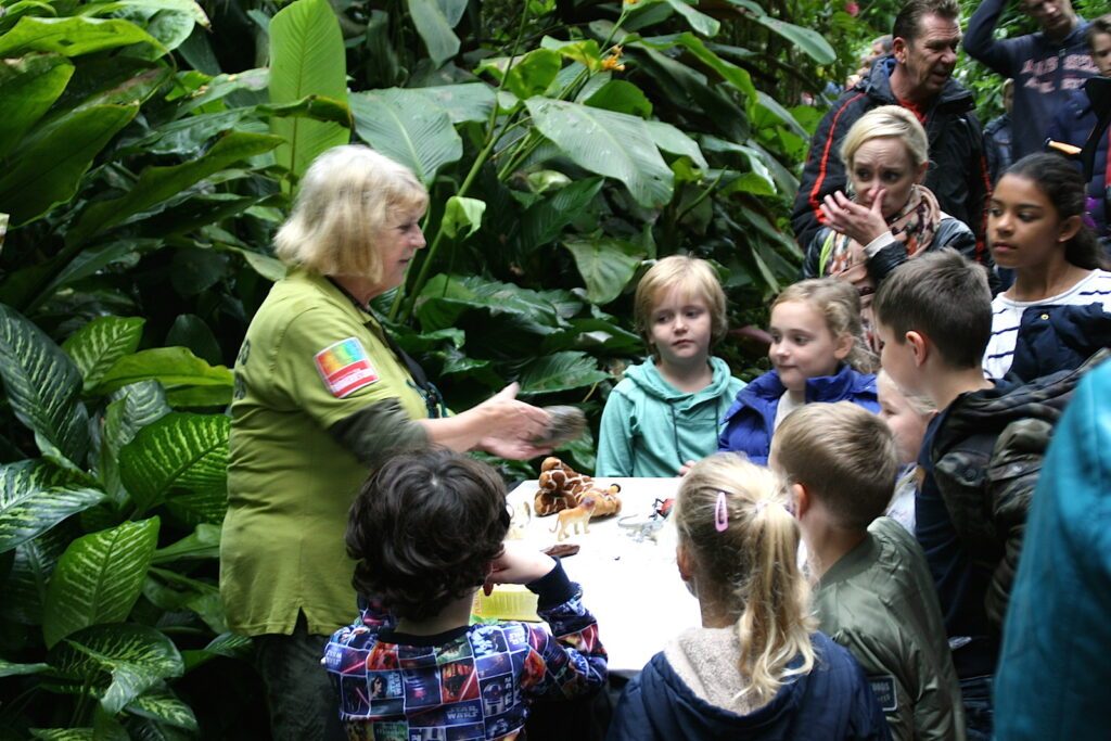 Hinter den Kulissen des Burgers Zoo, Arnheim 11 BurgersZoo infotainment