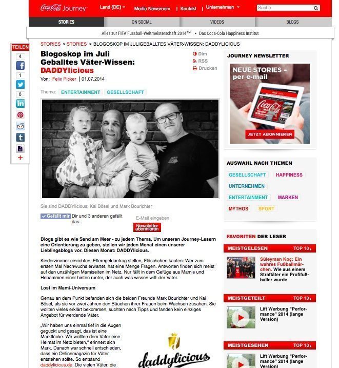 DADDYlicious - Coca Cola mag uns... 3 CocaColaDeutschland 2014 07 01 um 10.28.07 Kopie