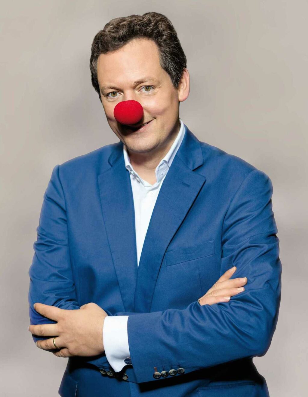 Neue Botschafter für die Stiftung Lesen 2014 2 Hirschhausen rote Nase c Frank Eidel