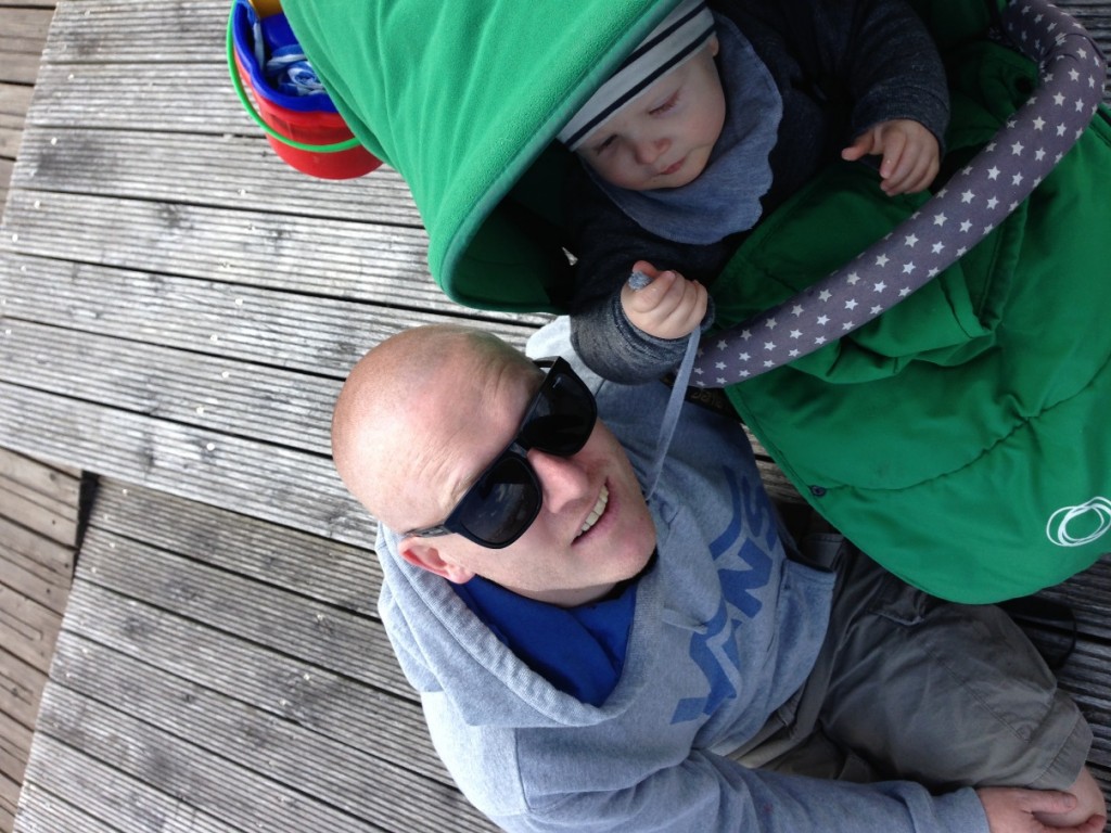 10 Fragen an Daddy Mark Bourichter 3 Mark Bourichter mit Sohn Henri