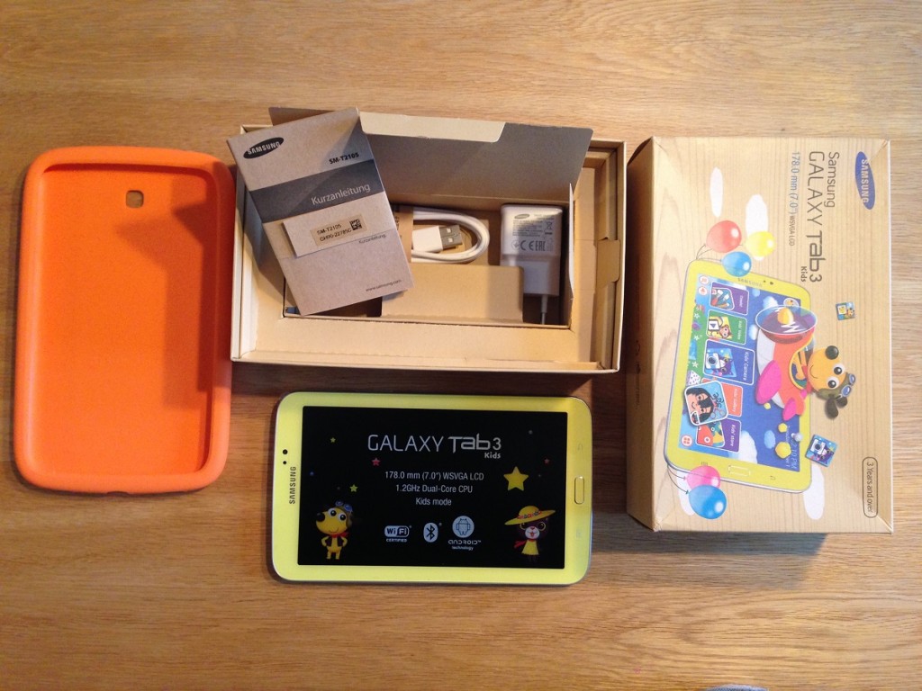 Getestet: Samsung GALAXY Tab 3 Kids 2 Samsung GALAXY Tab 3 Kids im Test