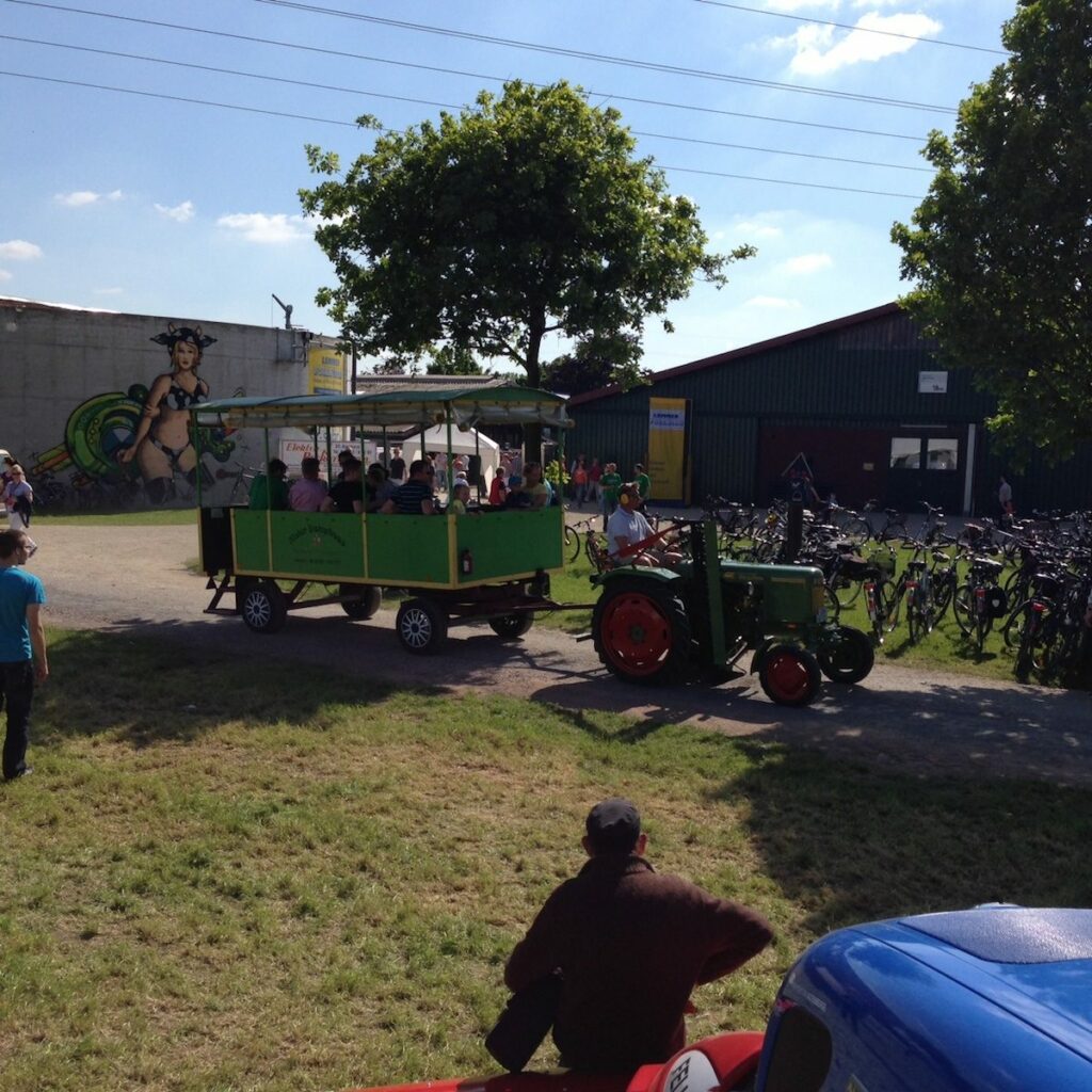 Besuch beim Tag des offenen Hofes