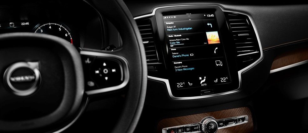 Testfahrt im Volvo XC90 (2015) - stylishe Schwedenpower 13 Volvo Interieur