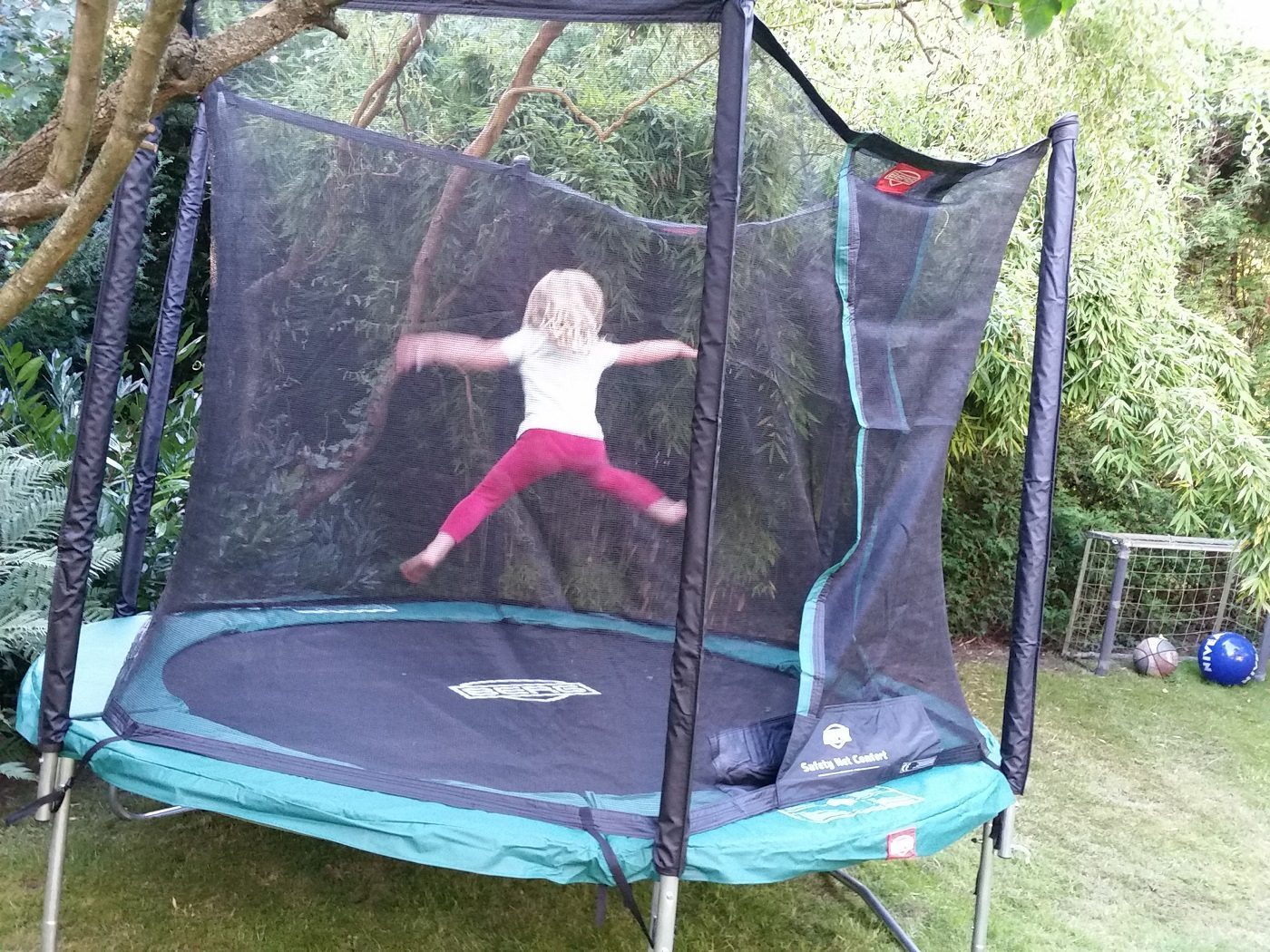 berg trampolin jump